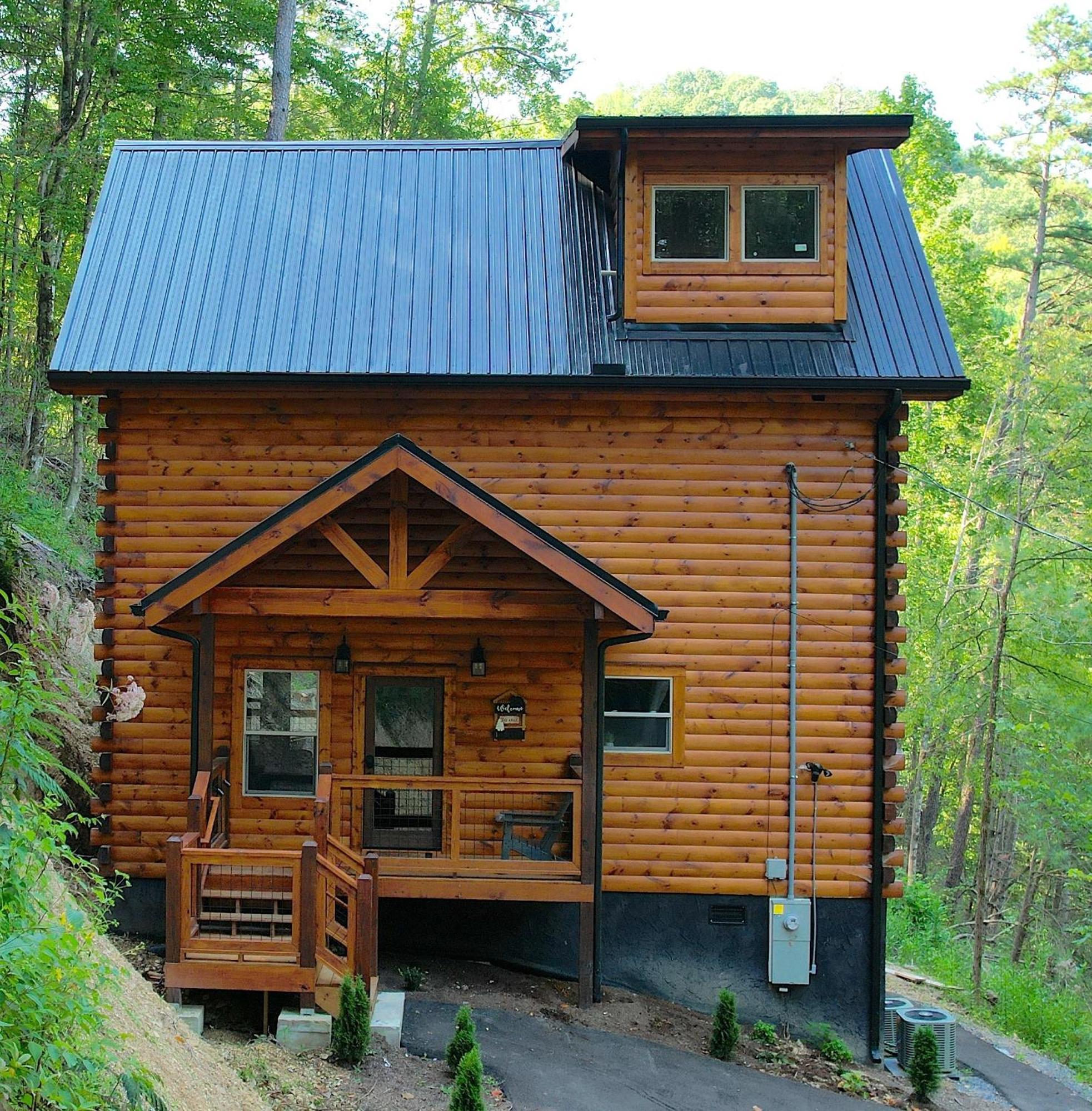 Hawks Nest Mountain Cabin セバービル エクステリア 写真